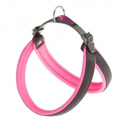 Arnes Agila Fluo para perros rosa Ferplast