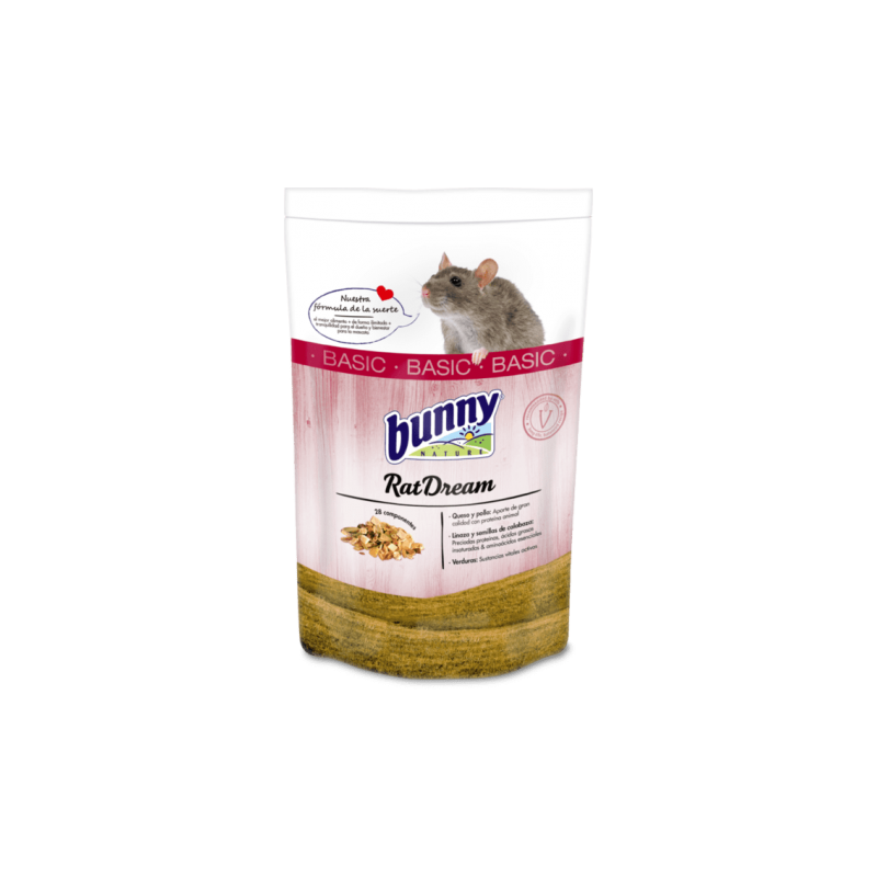 Bunny Pienso Sueño Básico 350 g Para Rata