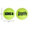 Foto 2 de Kong Air Squeaker Tennis Ball Pack Pelotas Tennis