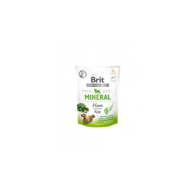 Brit care dog functional snack mineral puppy jamon para perros