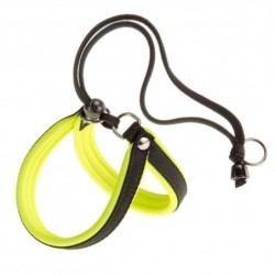 Arnes Agila Fluo para perros amarillo Ferplast