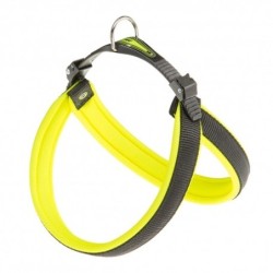 Arnes Agila Fluo para perros amarillo Ferplast