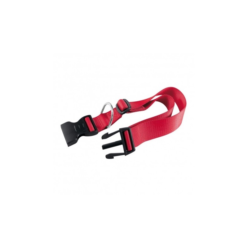 Collar Nylon Club C Rojo para perros Ferplast