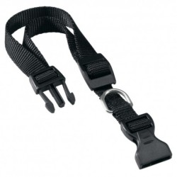 Collar Nylon Club C Negro para perros Ferplast