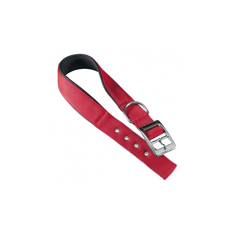 Collar Nylon Daytona C Rojo para perros Ferplast