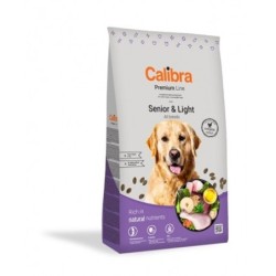 Calibra dog premium line senior light comida para perros