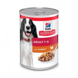 Hills Science Plan Adult de pavo pack latas para perros