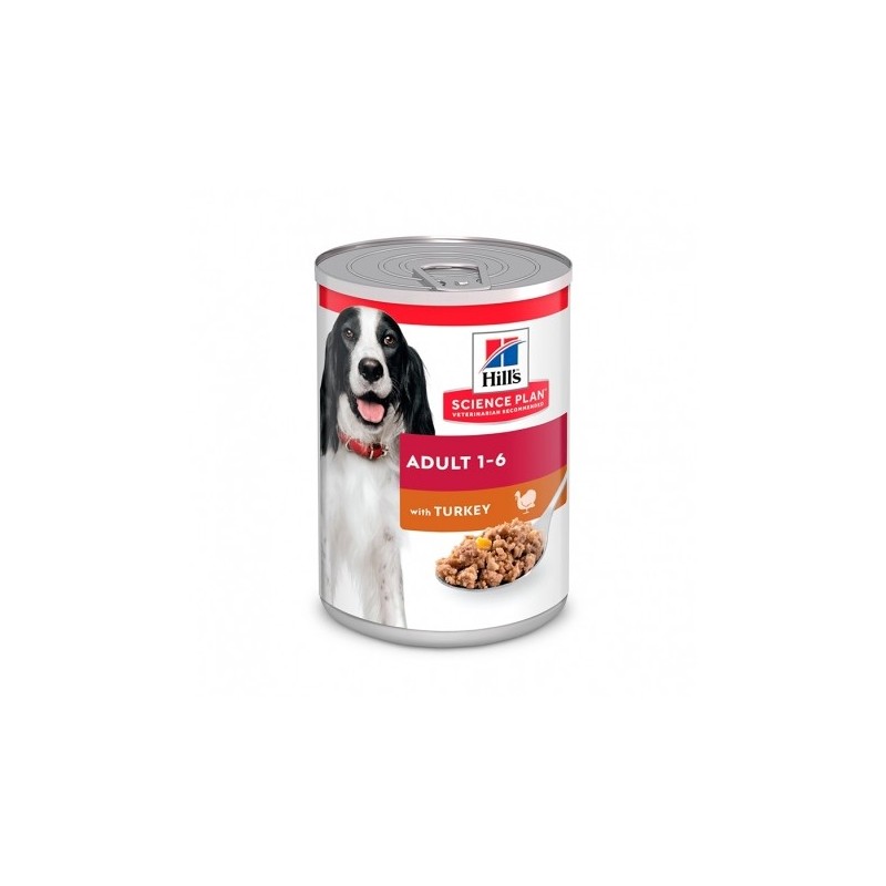 Hills Science Plan Adult de pavo pack latas para perros