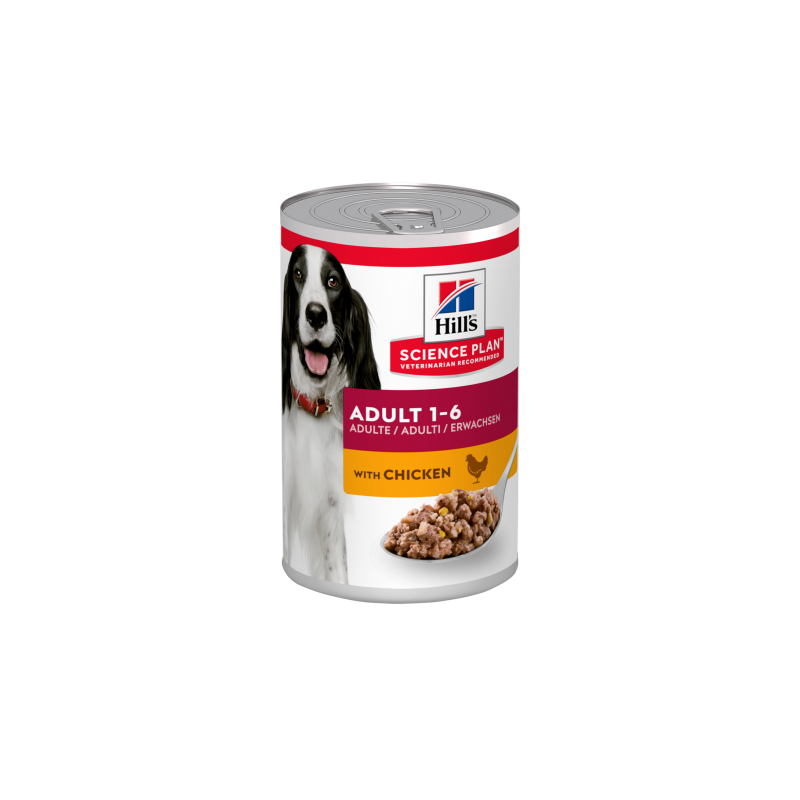 Hills Science Plan Adult de pollo pack latas para perros