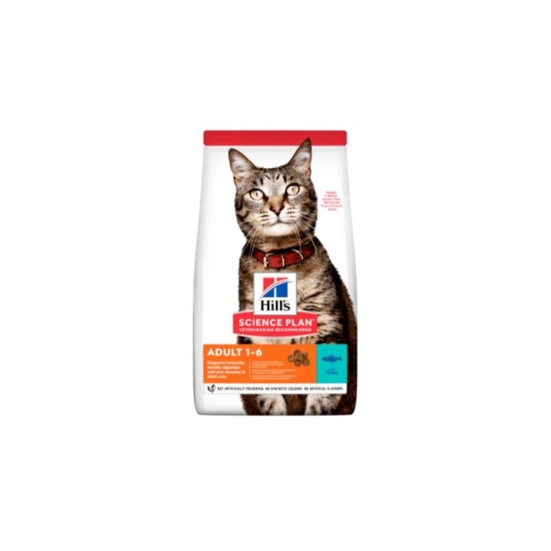 Hills Adult Optimal Care Atún Science Plan pienso gatos