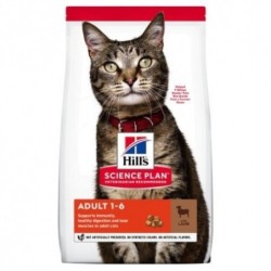 Hills Adult Optimal Care Cordero Science Plan pienso gatos