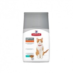 Hills Young Adult Sterilized Cat Atún Science Plan pienso gatos