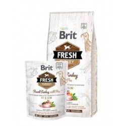 Brit fresh light fit slim pavo guisantes comida para perros