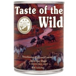 Taste of the Wild Southwest Canyon comida húmeda para perros (Latas) 12x390 Grs