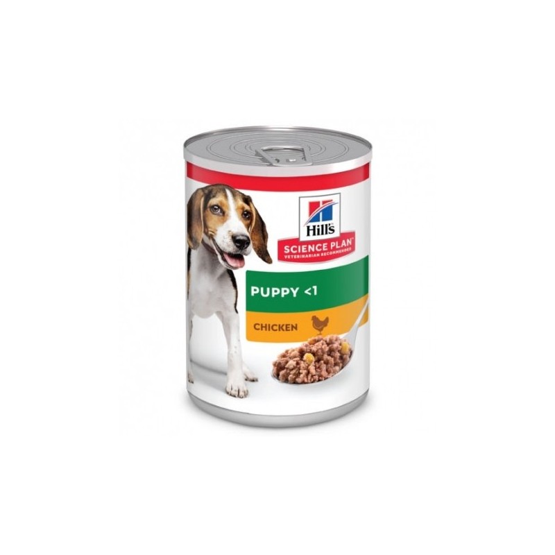 Hills Puppy Healthy Development con Pollo Lata 370 grs. Science Plan para perros