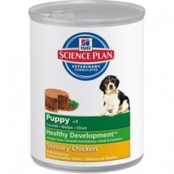 Hills Puppy Healthy Development con Pollo Lata 370 grs. Science Plan para perros