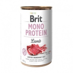 Brit mono protein cordero comida húmeda perro