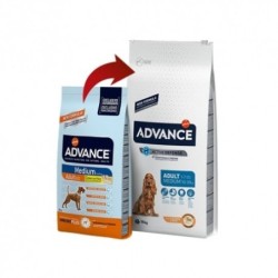 Advance Medium Adult Pollo y Arroz pienso perros adultos de razas medianas