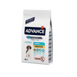 Advance puppy sensitive salmon y arroz pienso para cachorros