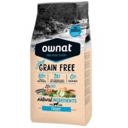 Ownat Just Grain Free TRUCHA pienso para perros adultos