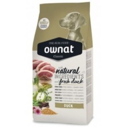 Ownat Classic Duck pienso para perros adultos con Pato - Optima