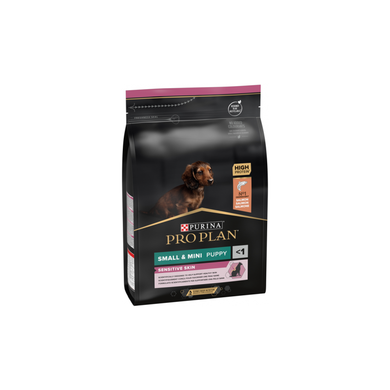 PURINA PRO PLAN Puppy Small & Mini SENSITIVE SKIN Salmón