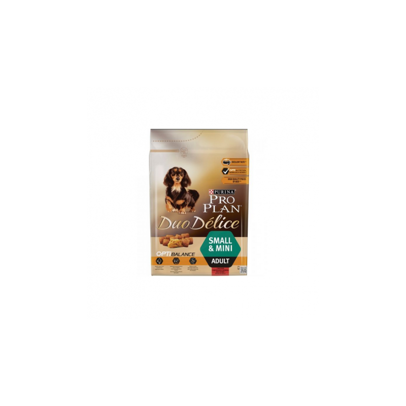 PURINA PRO PLAN DUO DÉLICE Small & Mini Adult Buey