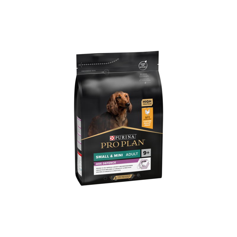 ​​PURINA® PRO PLAN® Perro Adulto Pequeño y Mini 9+ con Optiage rico en Pollo