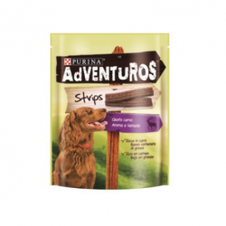 Adventuros Strips Venado snacks para perros