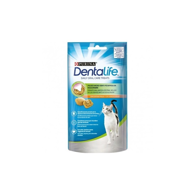 Pack Dentalife de snacks dentales para gatos de pollo