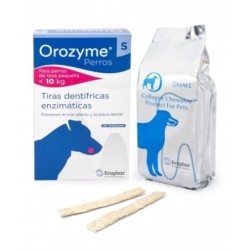 Orozyme Tiras dentrificas para perros