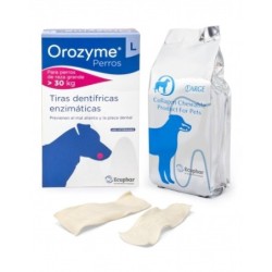 Orozyme Tiras dentrificas para perros