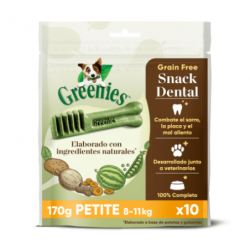 Greenies Grain Free Petite Snack Dental Para Perros 170 g