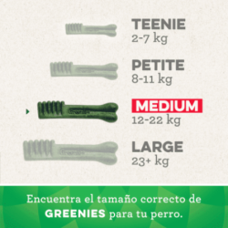 Greenies Grain Free Medium Snack Dental Para Perros 170 g