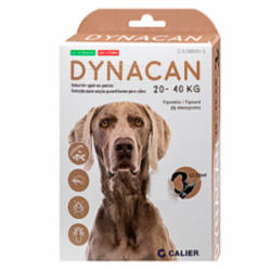 Dynacan pipetas anitparasitarias para perros (3 pipetas)