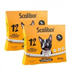 Scalibor Perro Pequeño Pack Ahorro 2 collares (48cm)