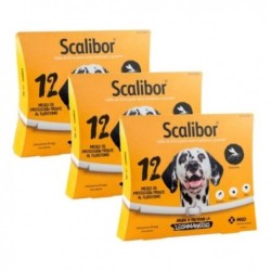 Scalibor Perro Grande Pack Ahorro 3 collares (65cm)