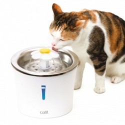 Catit Flower Fountain Acero Inoxidable gatos