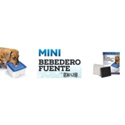 Zeus Mini Bebedero Fuente perros perros