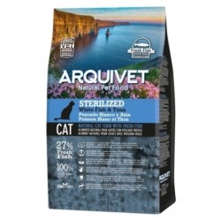 Arquivet Cat Sterilized White Fish & Tuna Pienso para gatos