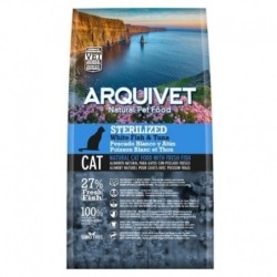 Arquivet Cat Sterilized White Fish & Tuna Pienso para gatos