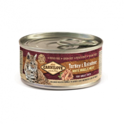 Carnilove Adult Turkey & Reindeer Latas Con Pavo Y Reno Para Gato Adulto