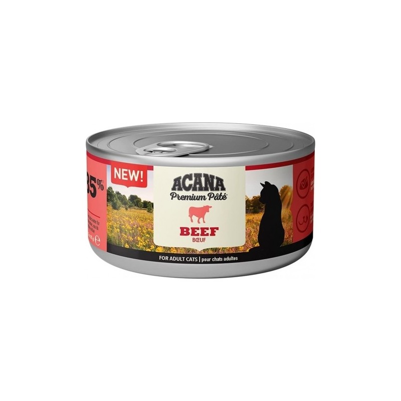 Acana Pack De Latas Ternera Para Gatos Adultos