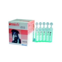 Hilfarmax Omniotic limpieza de oídos para perros gatos y conejos.