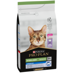 PURINA PRO PLAN Gato STERILISED Senior 7+ LONGEVIS Pavo