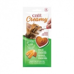 Catit Snack Creamy Pollo y cordero gatos