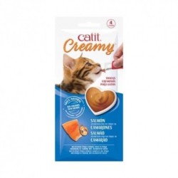 Catit Snack Creamy Salmón y gambas gatos