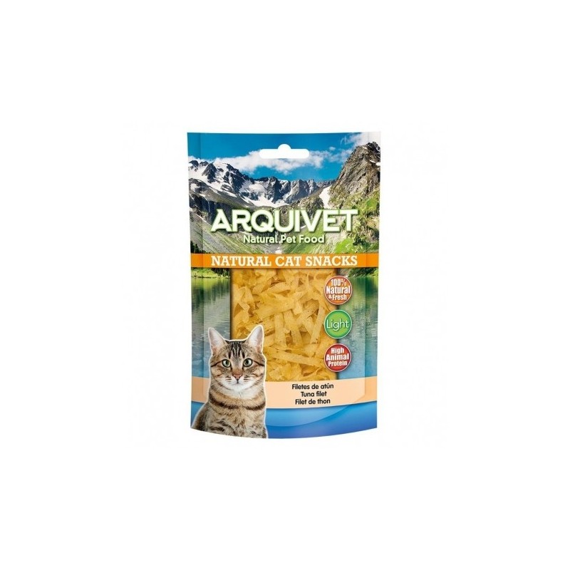 Golosinas para gatos Snack gato - Filetes de atun 50g