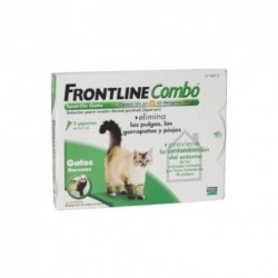 Pack Súper Protección: collar Seresto gato + Frontline Spot Combo 3 pipetas para gatos