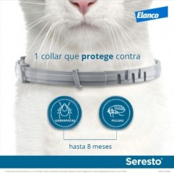 Pack Súper Protección: collar Seresto gato + Frontline Spot Combo 3 pipetas para gatos